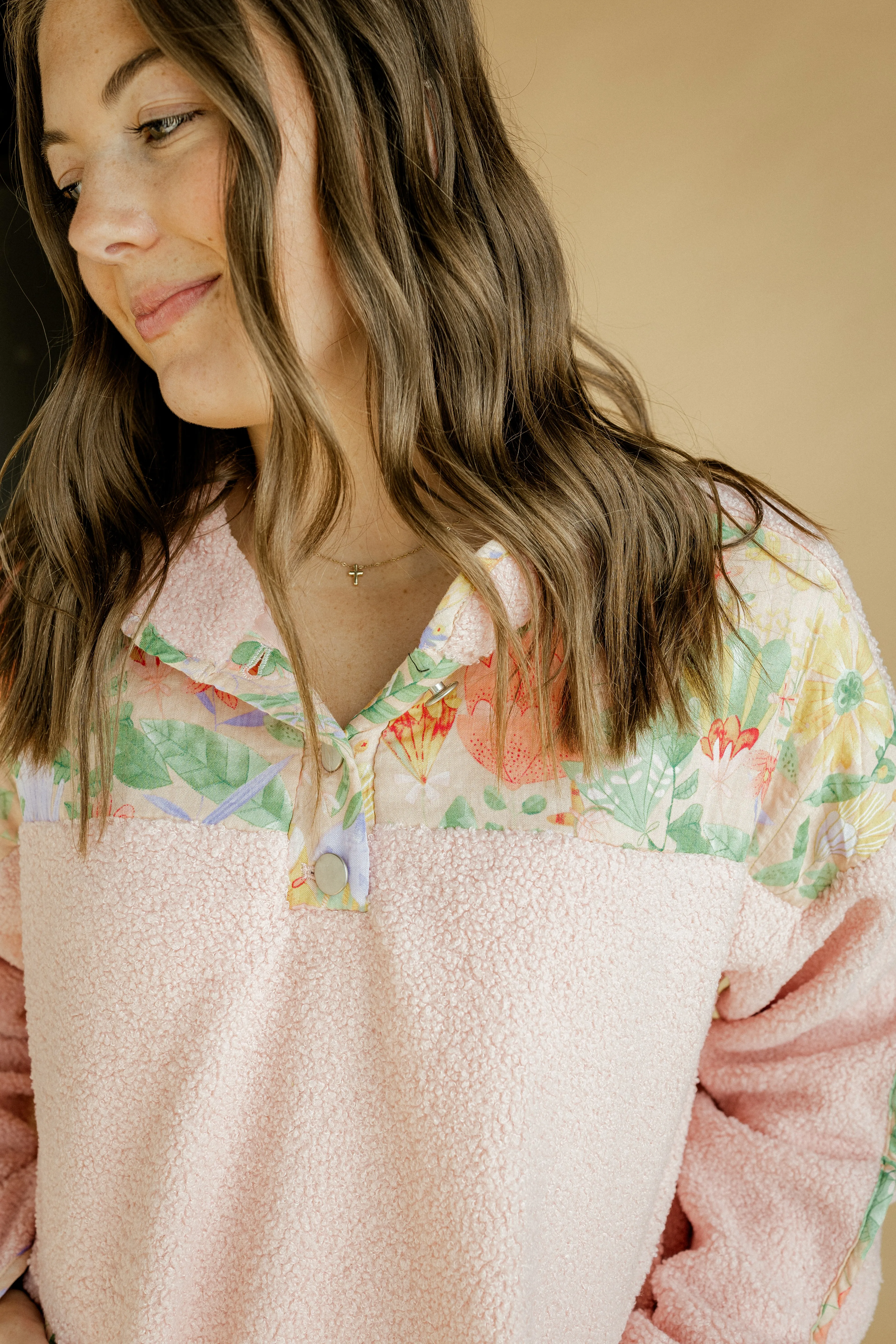 Meg Floral Pullover