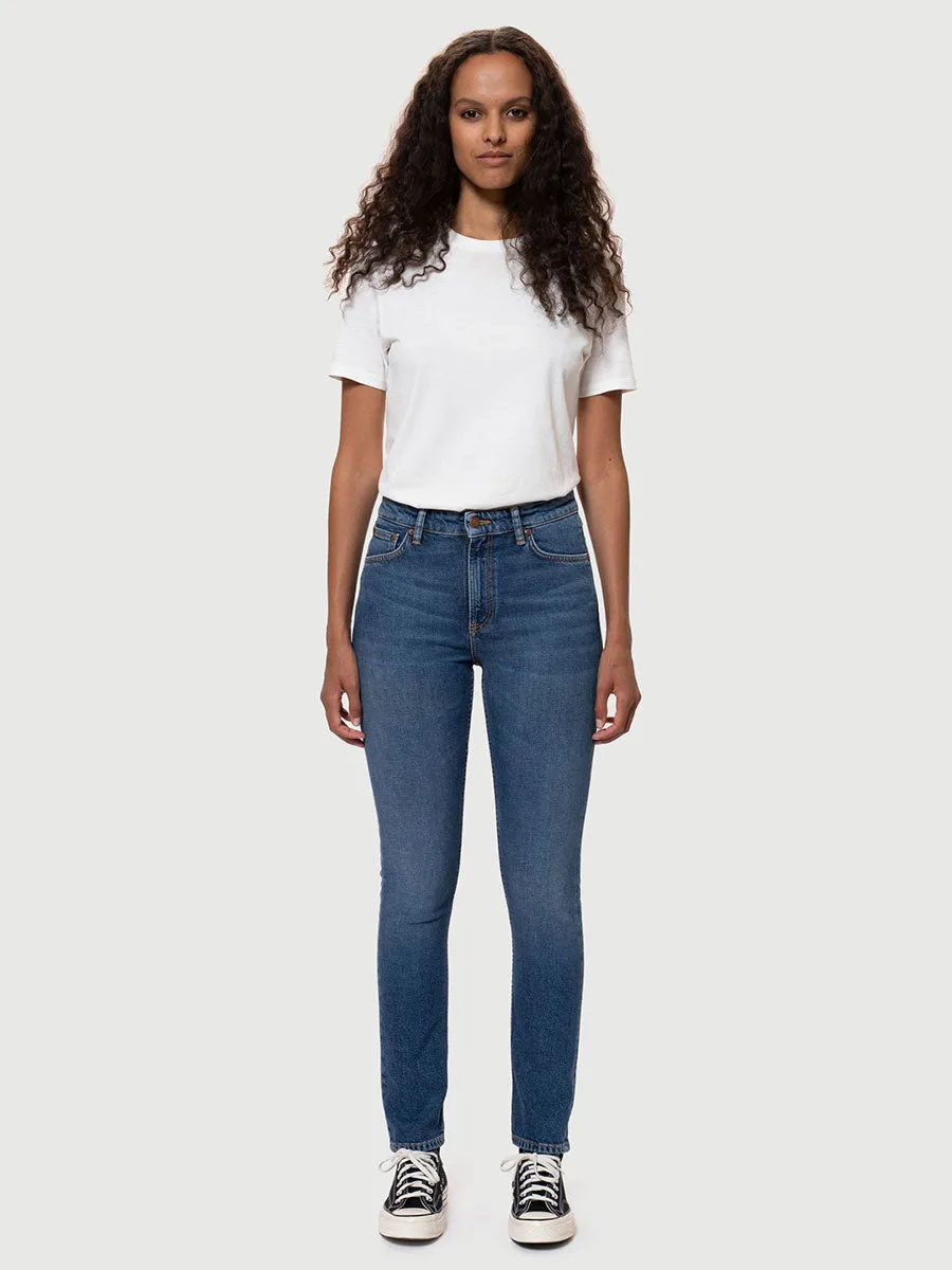 Mellow Mae Jeans - Blue Mud
