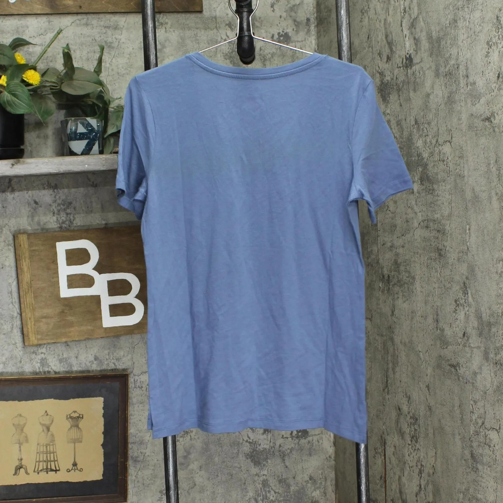 Member's Mark Womens Essential V-Neck T-Shirt Tee DLT4876S