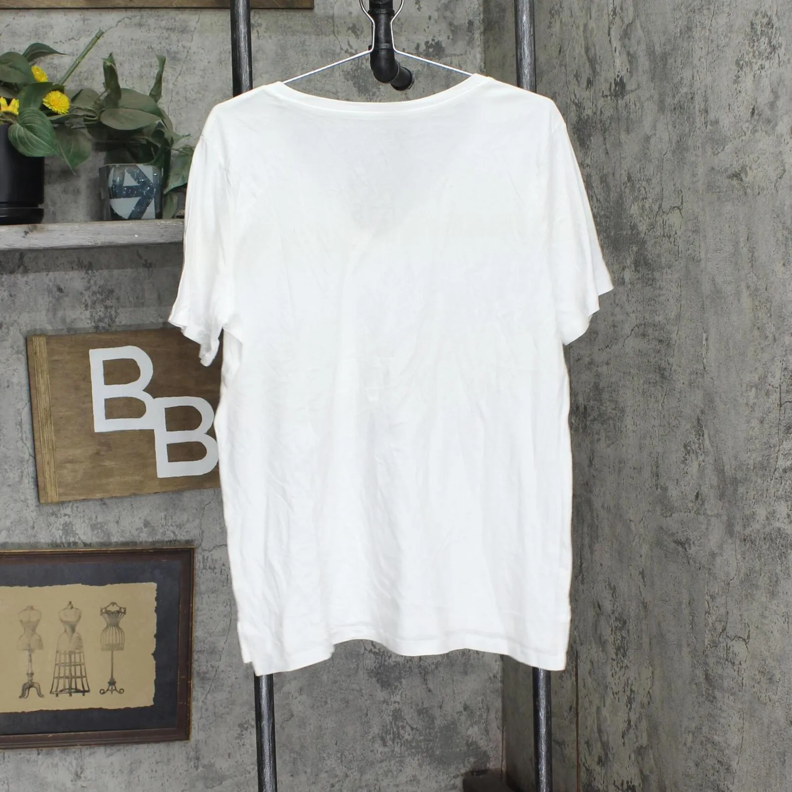 Member's Mark Womens Essential V-Neck T-Shirt Tee DLT4876S