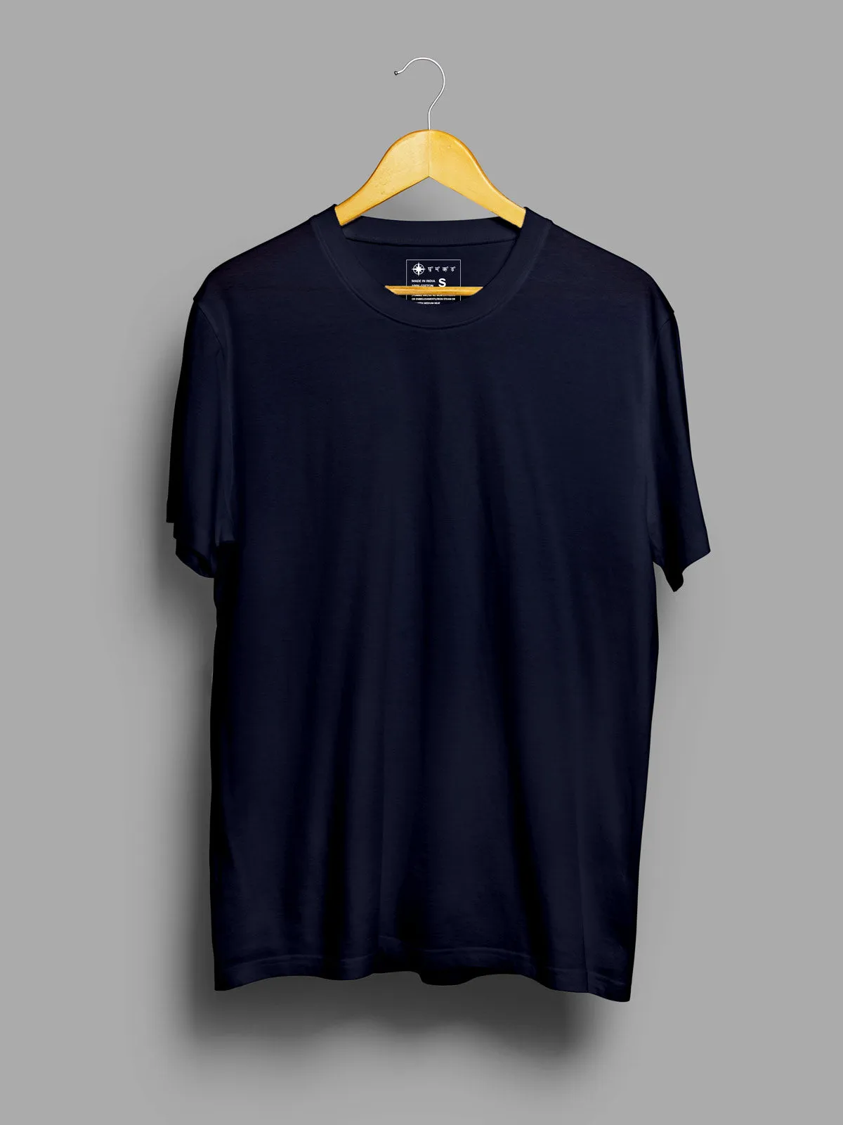 Midnight Blue | Plain t shirt