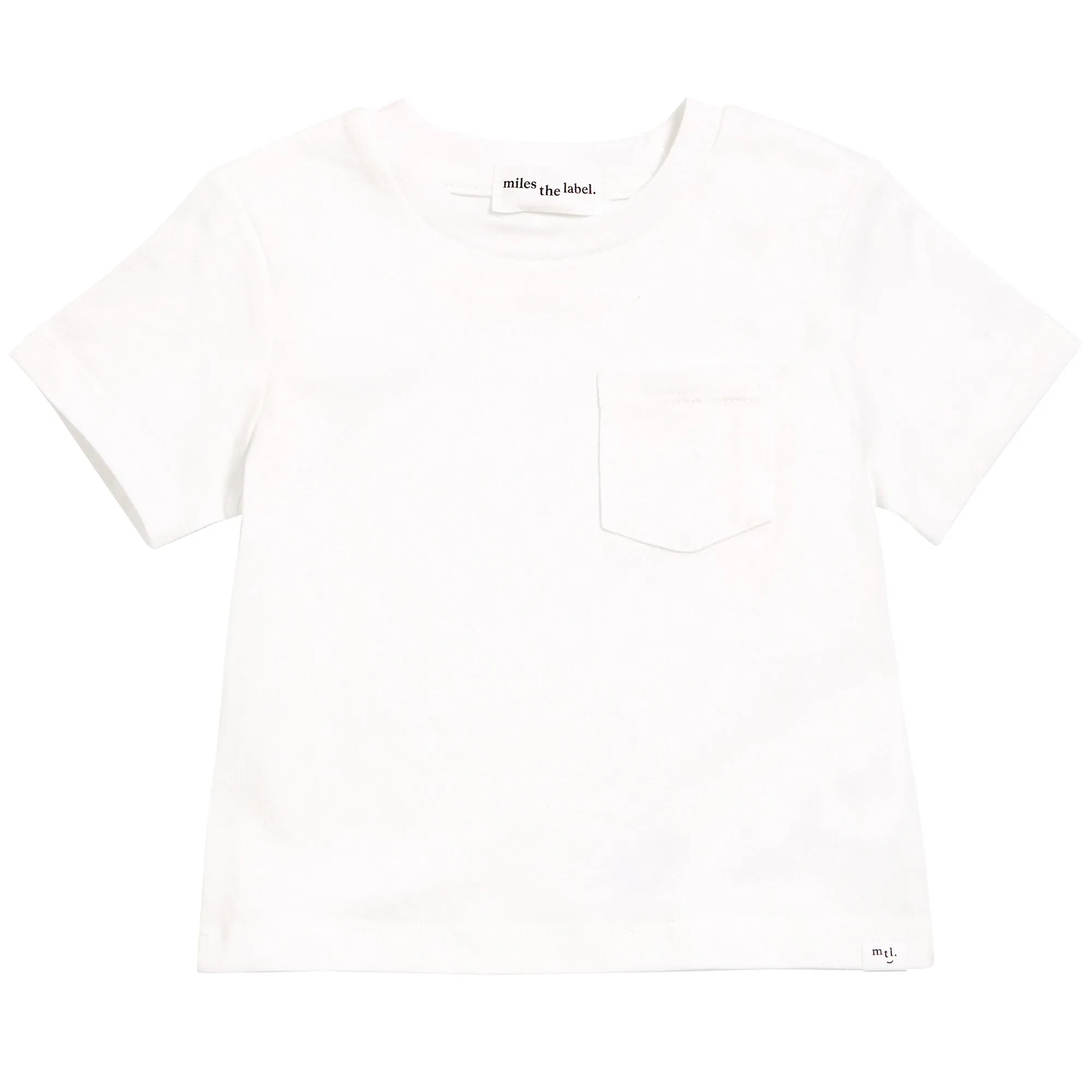 Miles - Basic T-Shirt - Off-White