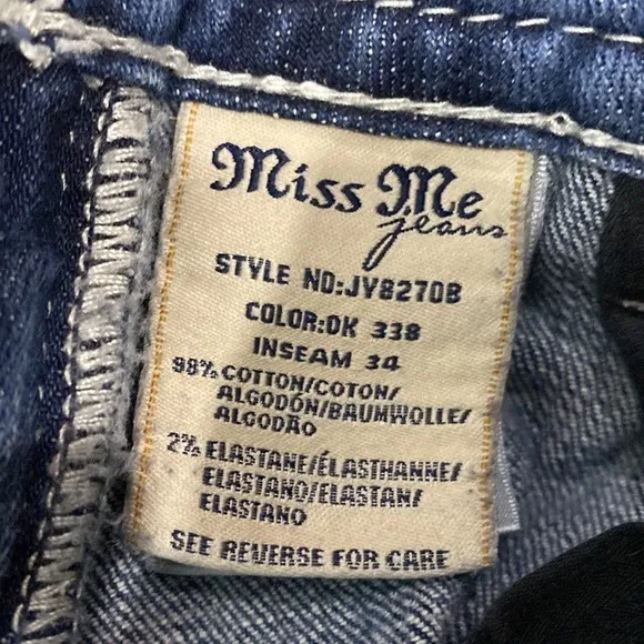 Miss me boot cut jeans
