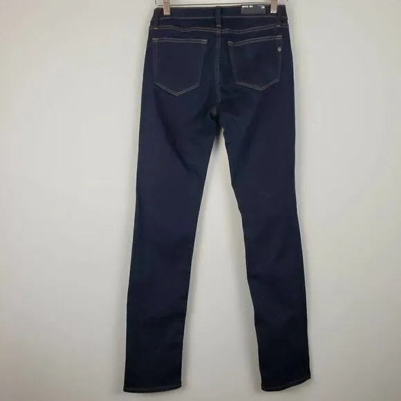Miss Me Jeans 24 Dark Blue Straight Skinny Leg