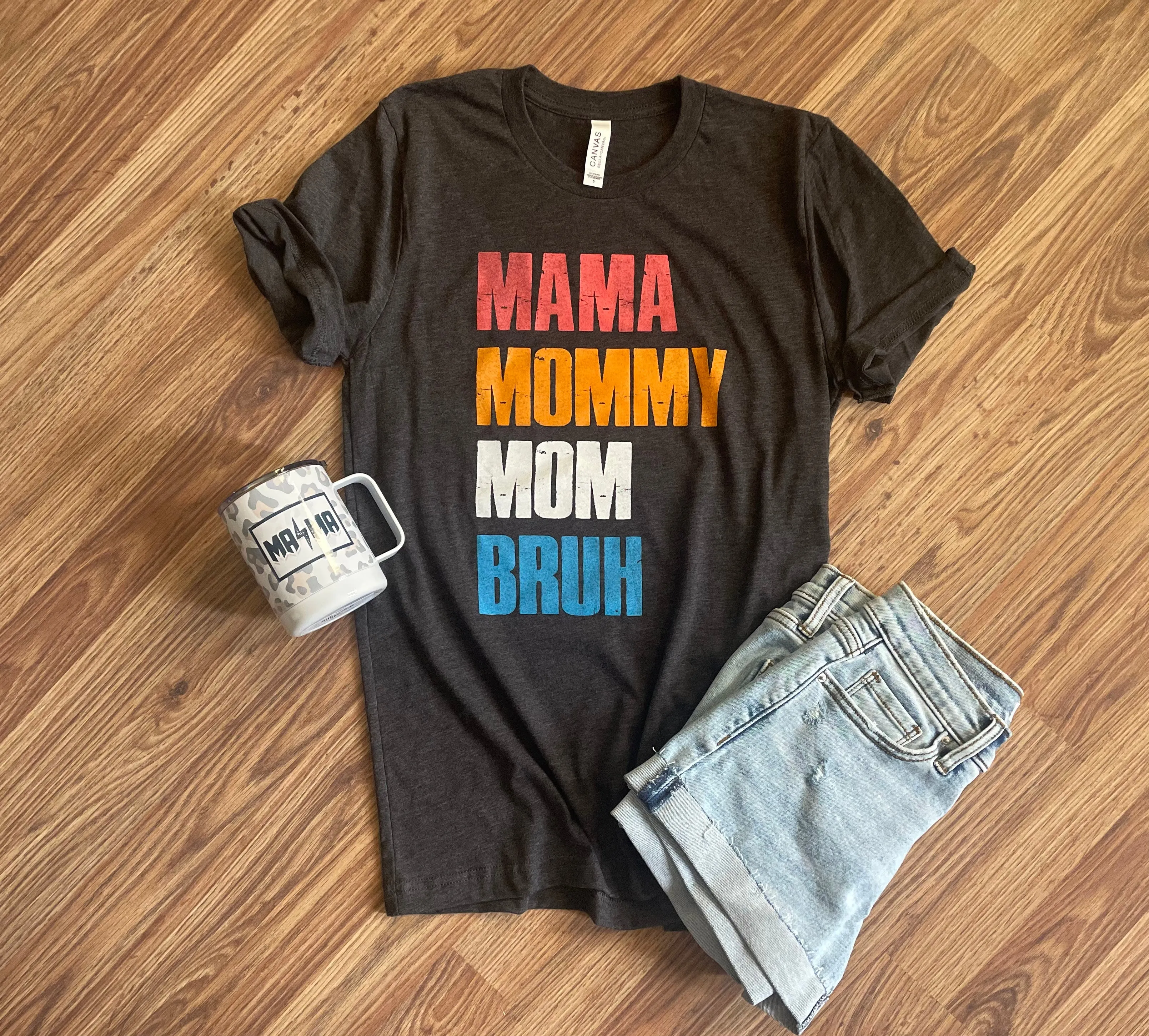 Mom, Bruh Graphic Tee