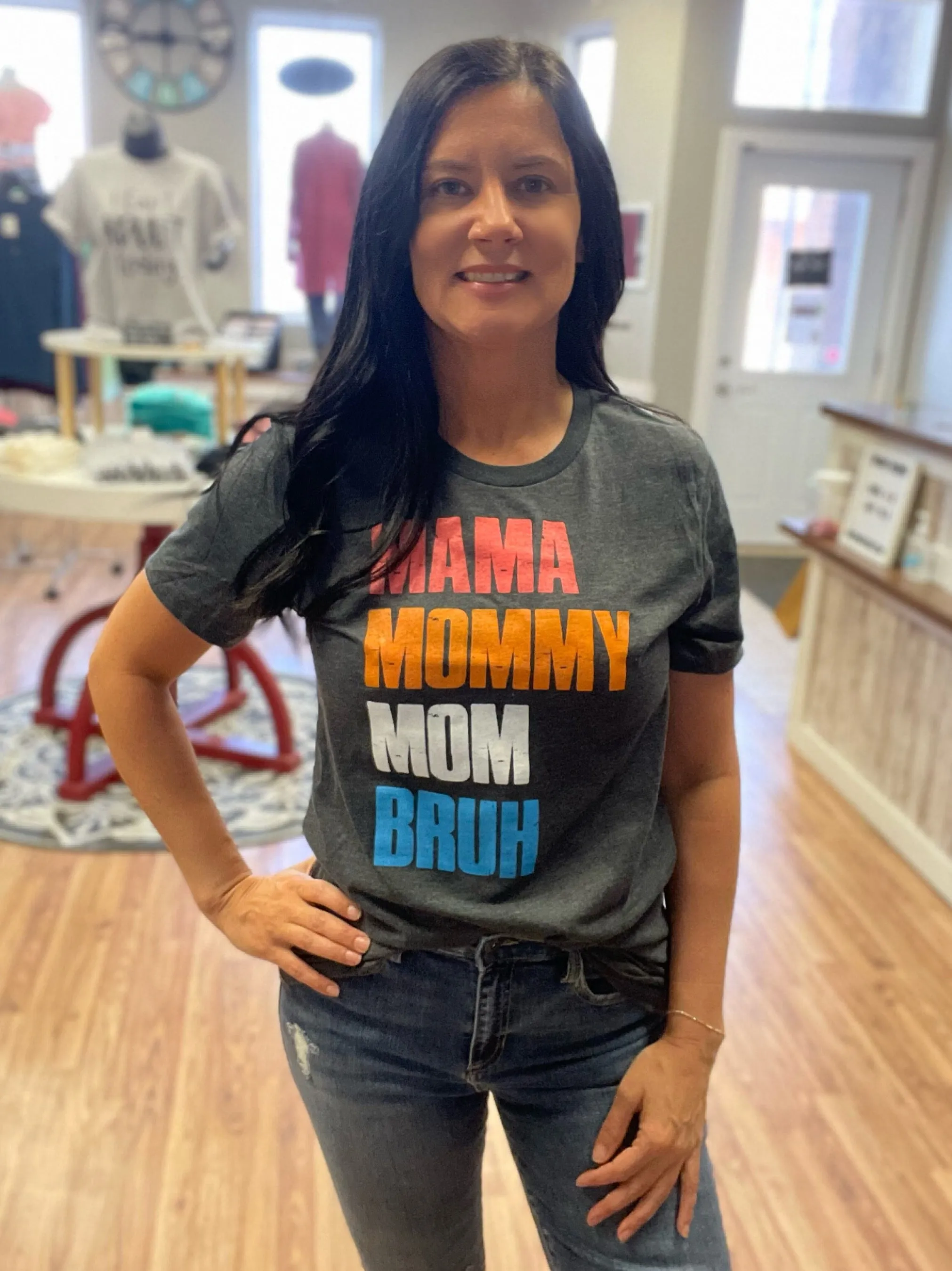 Mom, Bruh Graphic Tee