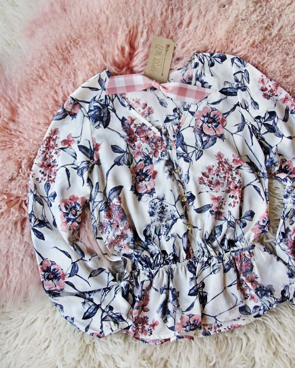 Moonlit Bouquet Top