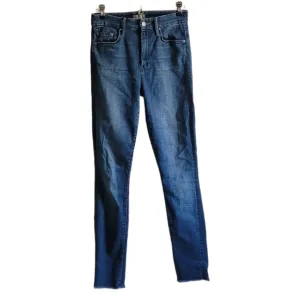 MOTHER DENIM High Waisted Looker Ankle Fray Jeans 24