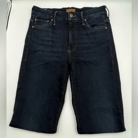 MOTHER High Waisted Looker Skinny Jeans
