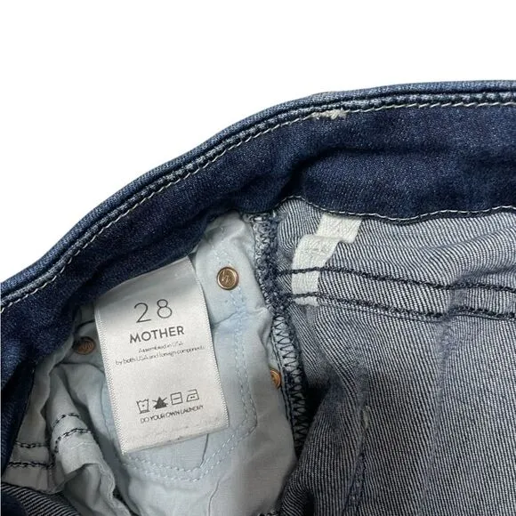 MOTHER High Waisted Looker Jeans Size 28
