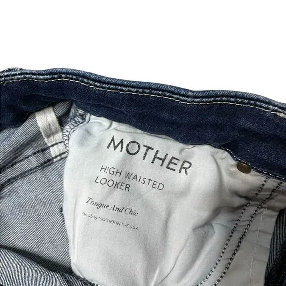 MOTHER High Waisted Looker Jeans Size 28