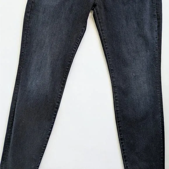 Mother Jeans Looker Womens 32 Charcoal Black Skinny High Waist Coffee Tea or Me