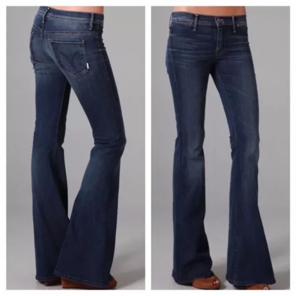 MOTHER The Curfew Flare Leg Jeans