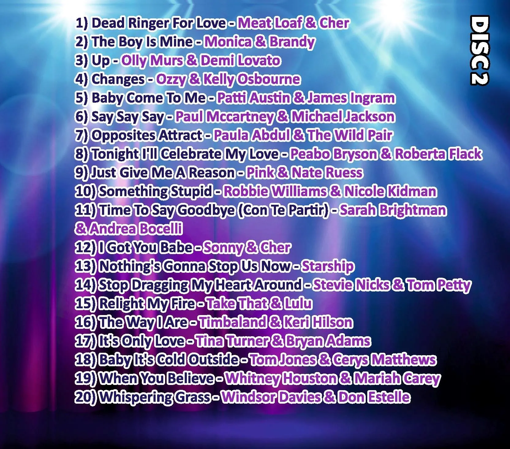 Mr Entertainer Big Karaoke Hits of Duets