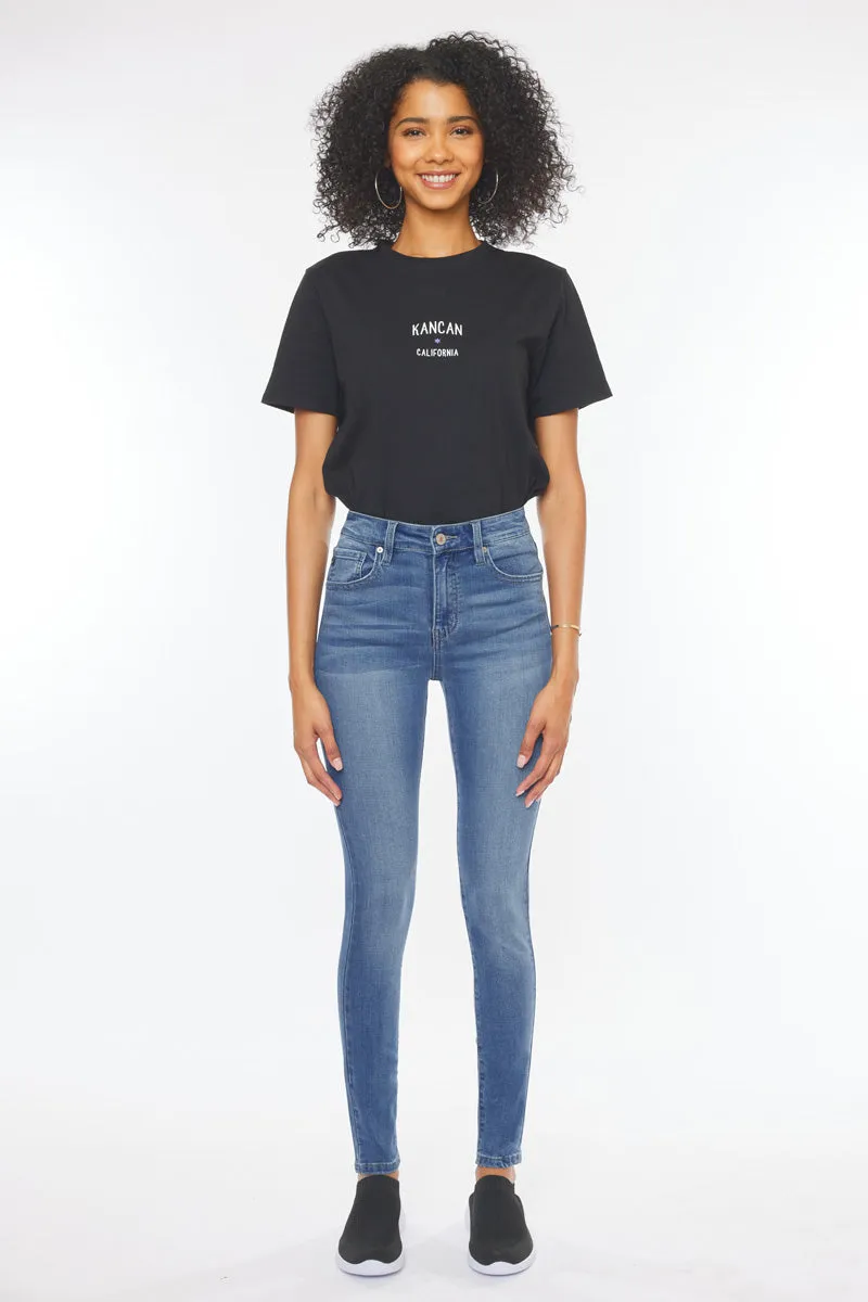 Nadine High Rise Super Skinny Jeans