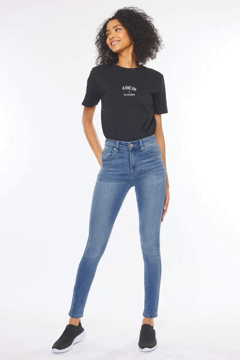 Nadine High Rise Super Skinny Jeans
