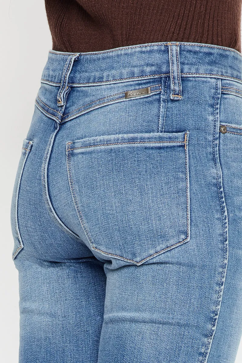 Nava High Rise Slim Straight Leg Jeans