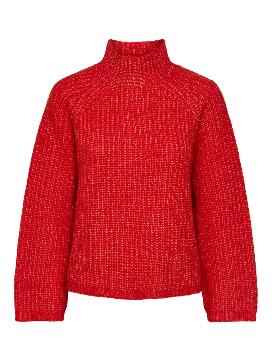 Nell high neck knit bittersweet