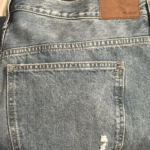 NWOT Madewell Low-Slung Straight Jeans in Olvera Wash Size 33