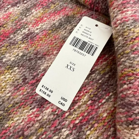 NWT Anthropologie Pilcro V-Neck Oversized Sweater