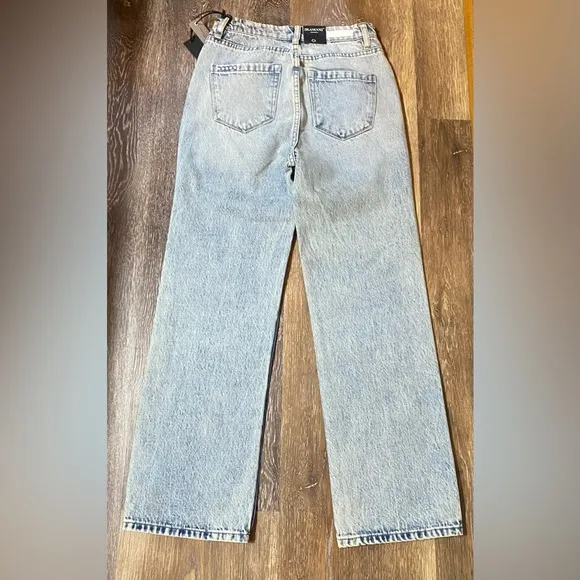 NWT BLANK NYC CUSTOM JEWELED CROP JEANS SIZE 24