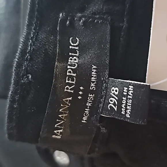 NWT BR blk high rise skinny jeans