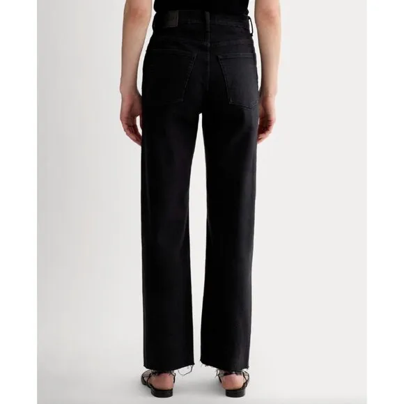 NWT Everlane The Way High Jean Womens 29 Long Coal Black