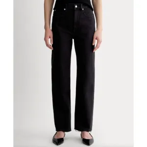 NWT Everlane The Way High Jean Womens 29 Long Coal Black