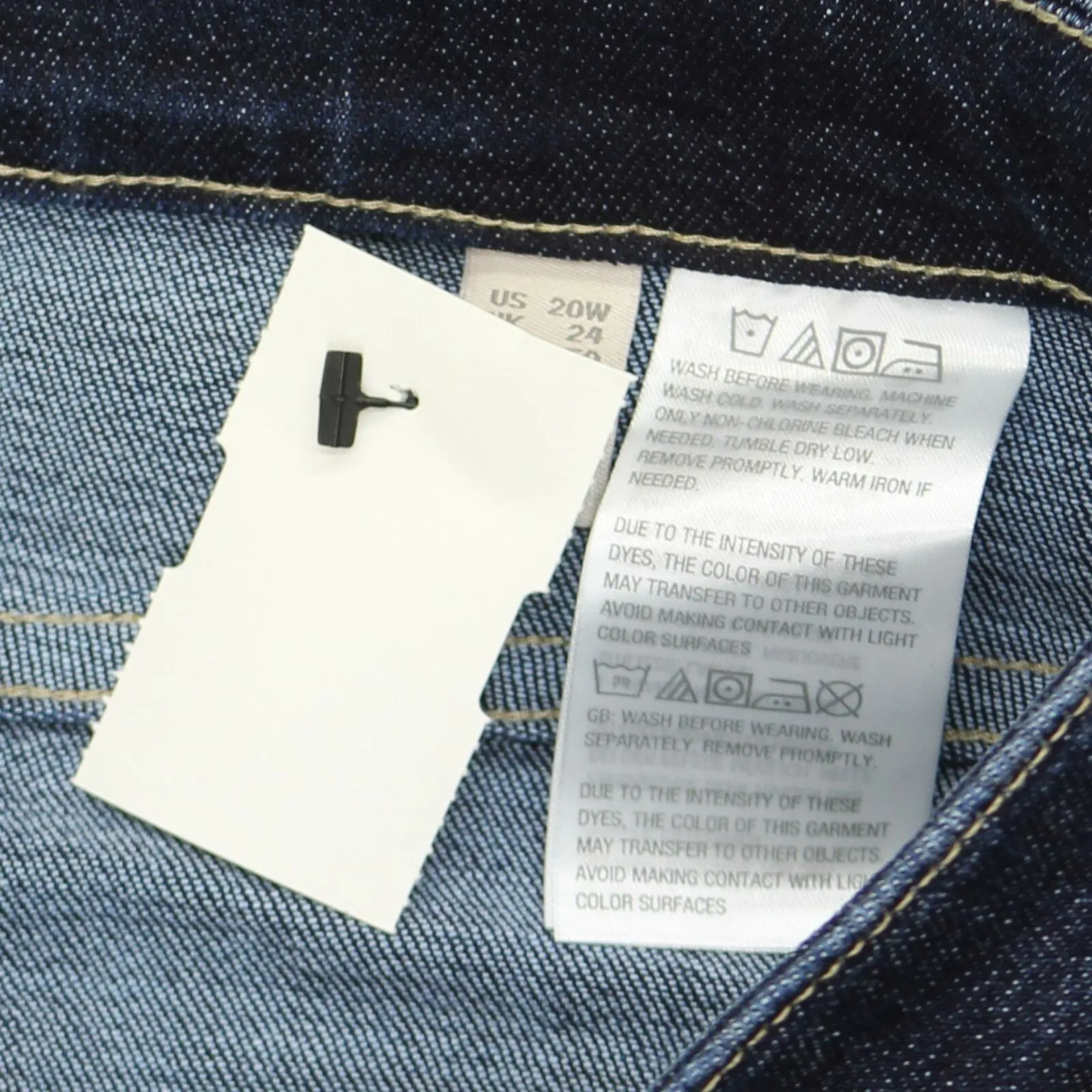 NWT LOGO By Lori Goldstein Plus Skinny Leg High Waisted Jeans. A309792 20W