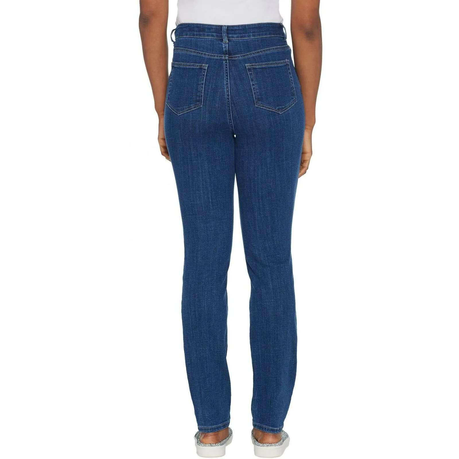 NWT LOGO By Lori Goldstein Plus Skinny Leg High Waisted Jeans. A309792 20W