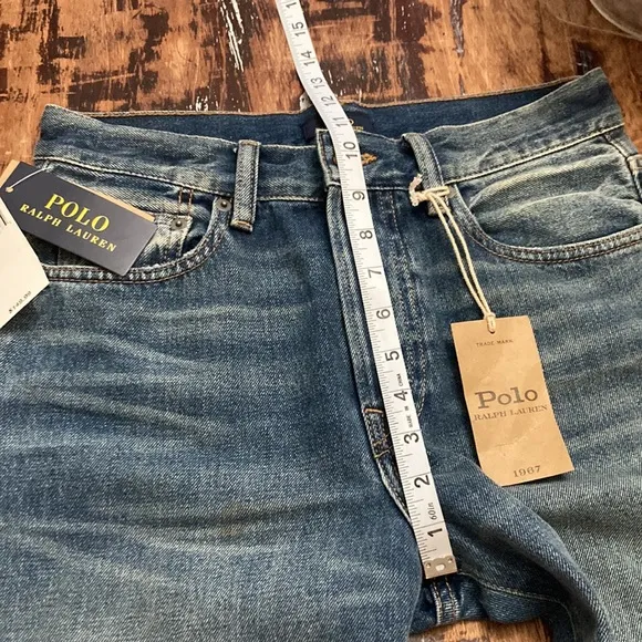 NWT Polo Ralph Lauren Callen High Waist Western Beaded Jeans Women’s 27