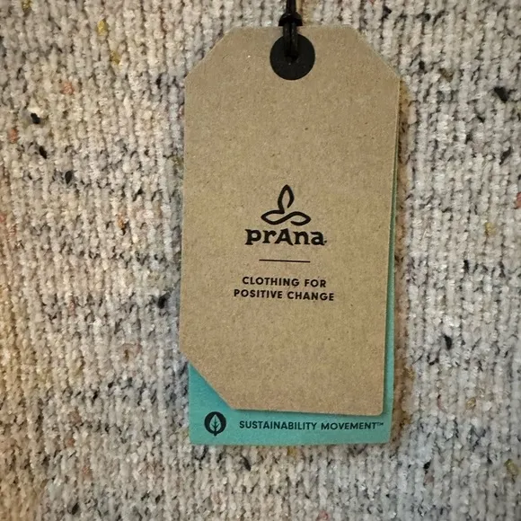 NWT Prana Cypris Pullover Sweater, size XS, Soft White