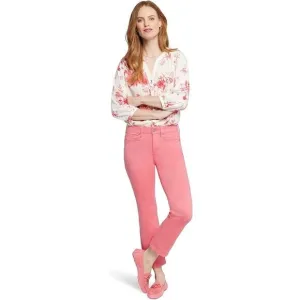 NYDJ $109 Marilyn Straight Leg Lift X Tuck Jean in Pink Punch