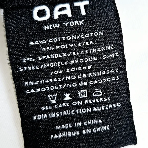 Oat New York High Rise Wide Leg Jean in Black Size 12 / 31