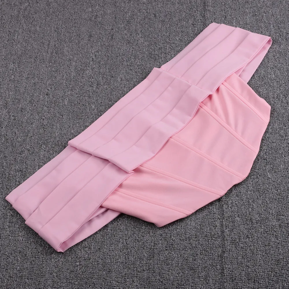 Off Shoulder Short Sleeve Frill Bodycon Set