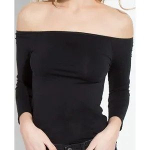 Off Shoulder Spandex Top