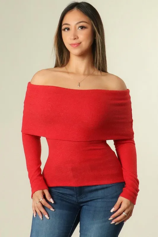 Off The Shoulder Blouse