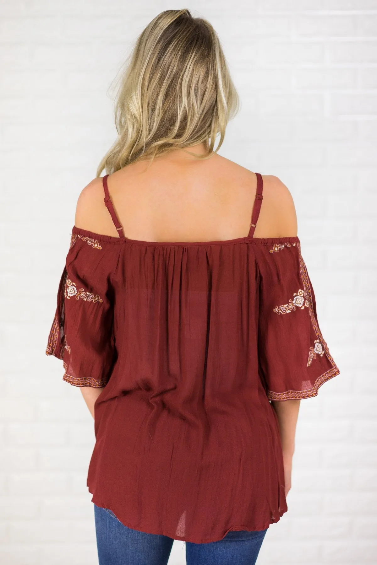Off the Shoulder Detail Top