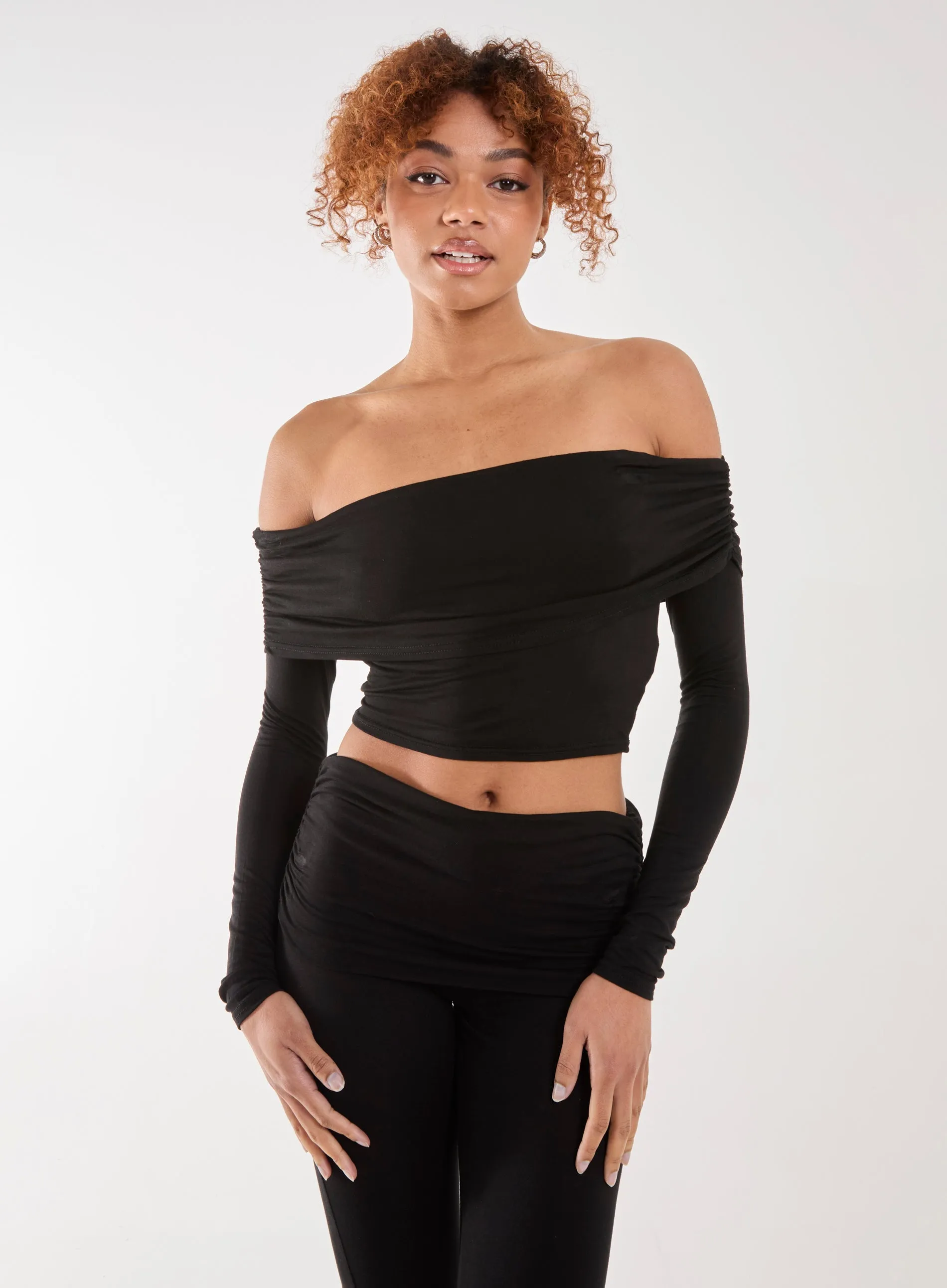 Off the Shoulder Lounge Top