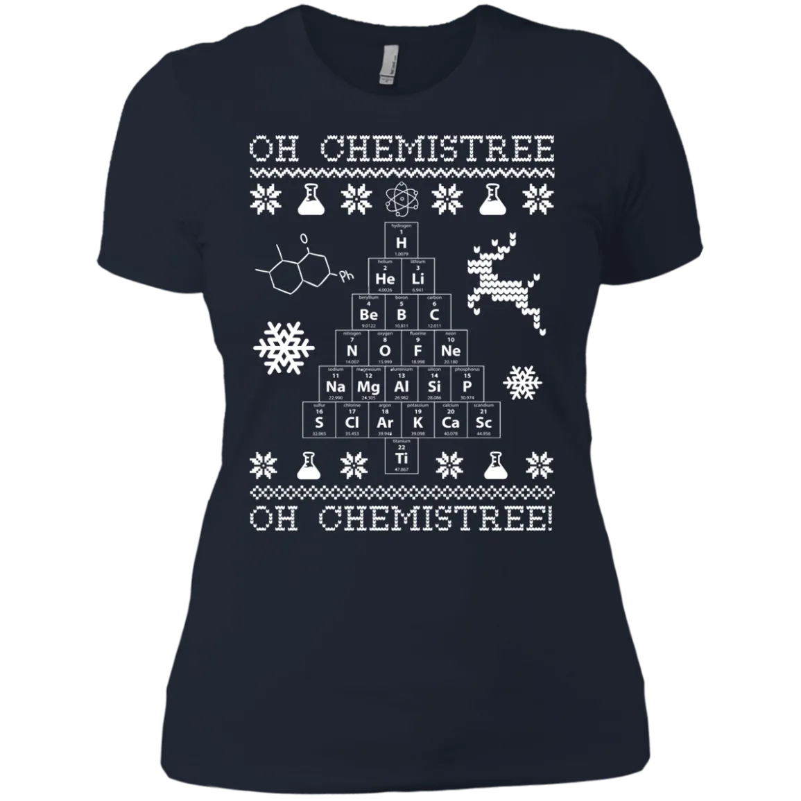 Oh Chemistree Christmas Ugly Sweater