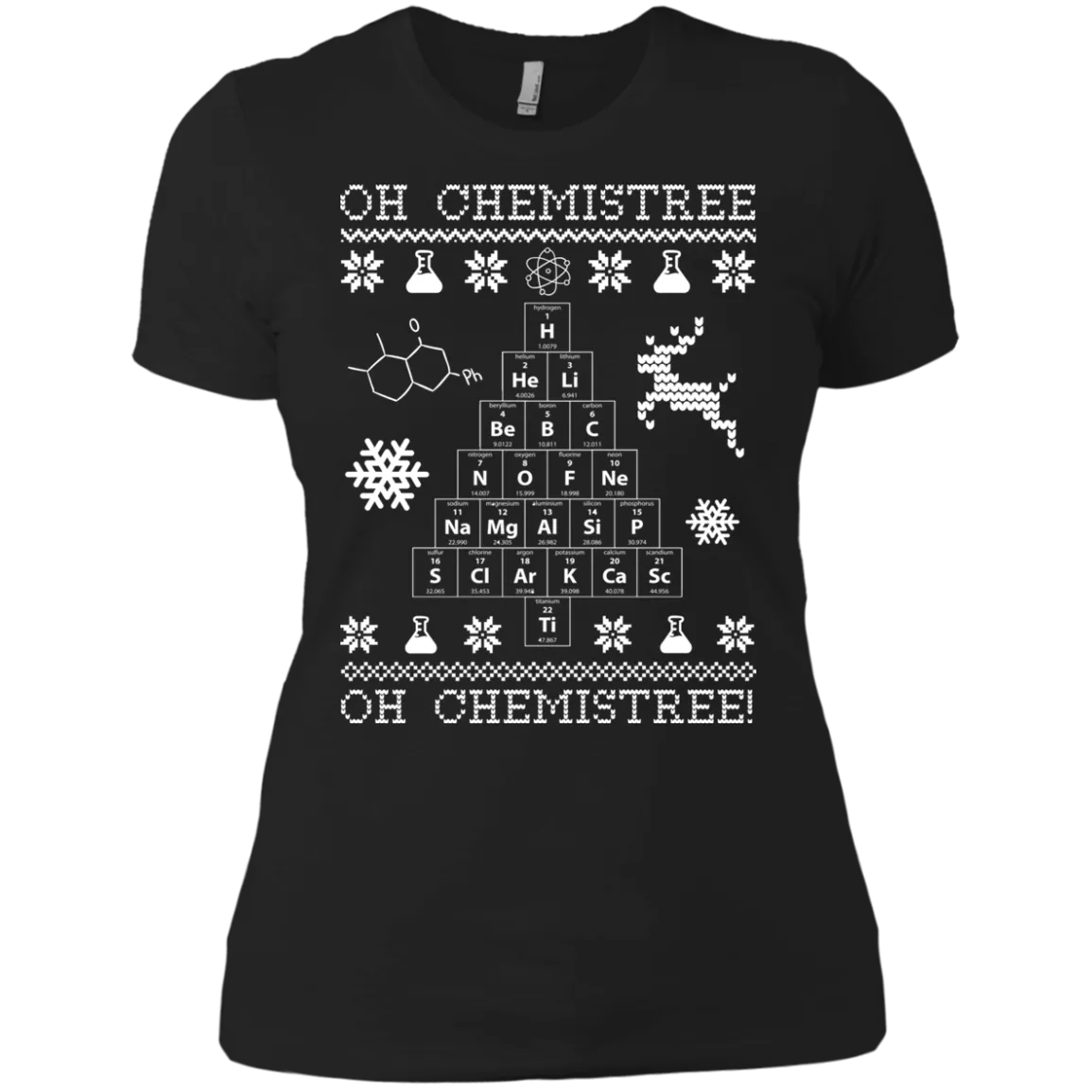 Oh Chemistree Christmas Ugly Sweater