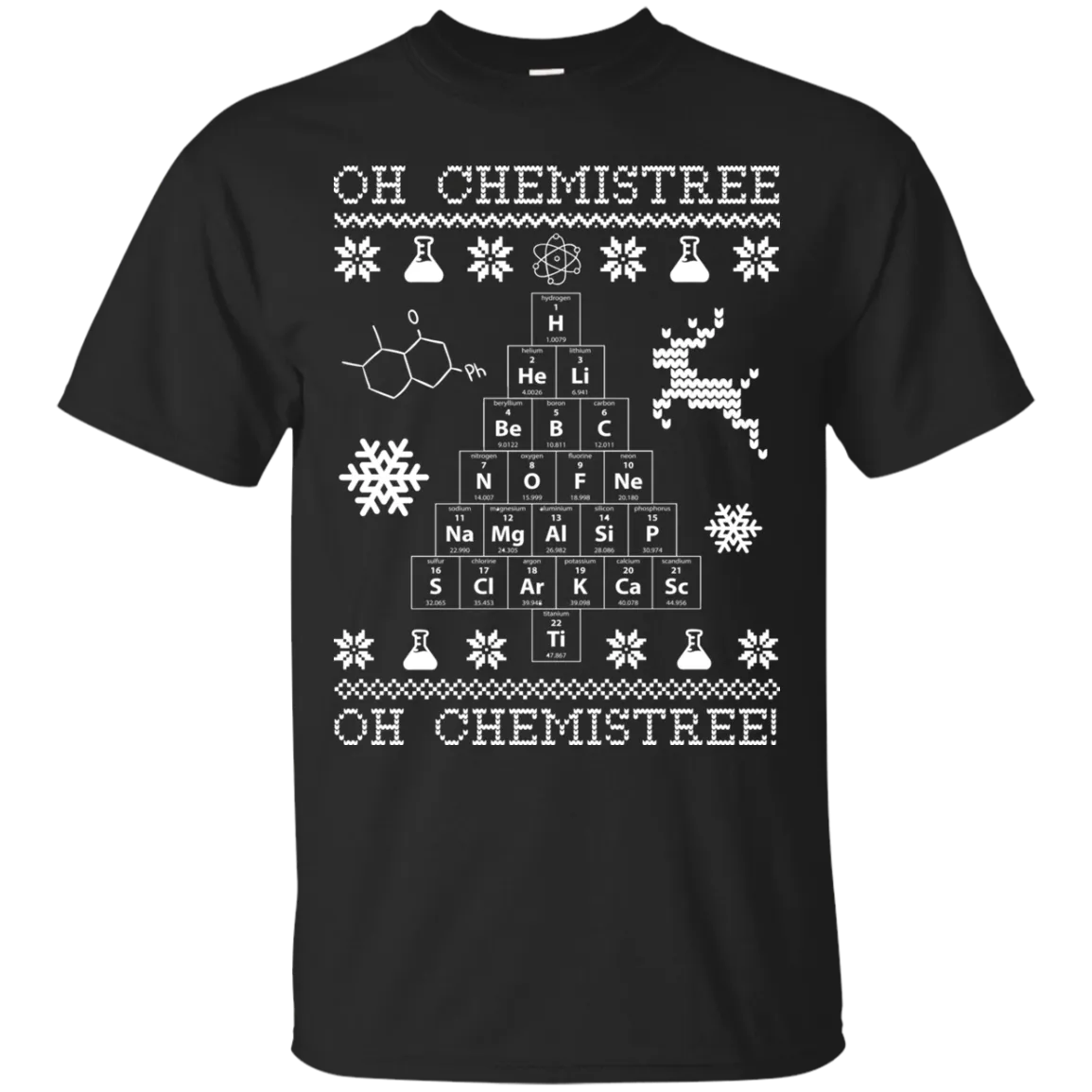 Oh Chemistree Christmas Ugly Sweater