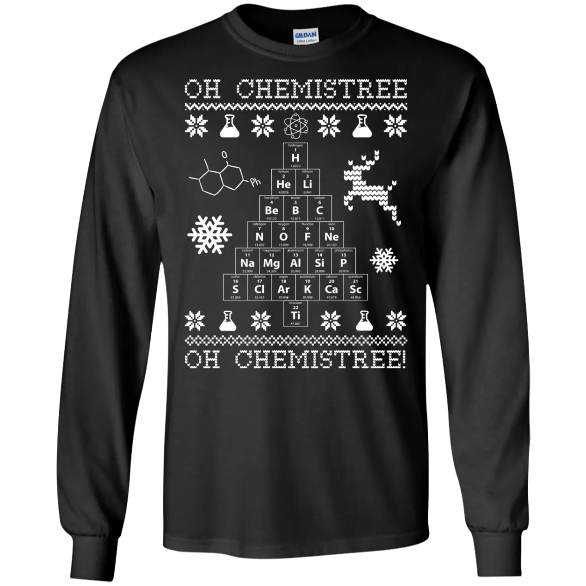 Oh Chemistree Christmas Ugly Sweater