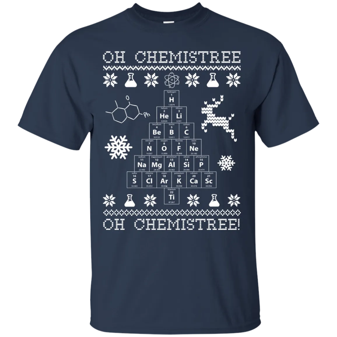 Oh Chemistree Christmas Ugly Sweater