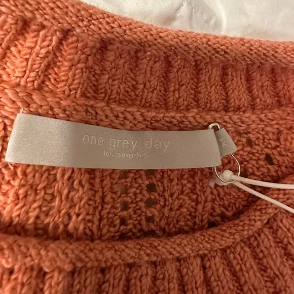 One Grey Day Vista Pullover Sweater - NWT - Size M