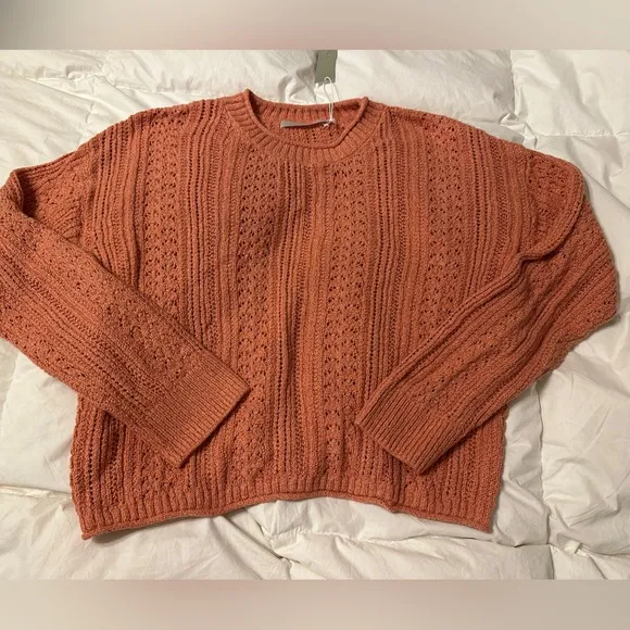 One Grey Day Vista Pullover Sweater - NWT - Size M