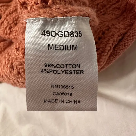 One Grey Day Vista Pullover Sweater - NWT - Size M