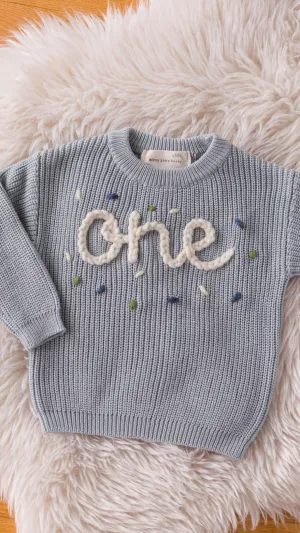 One Knit Pullover || Blue
