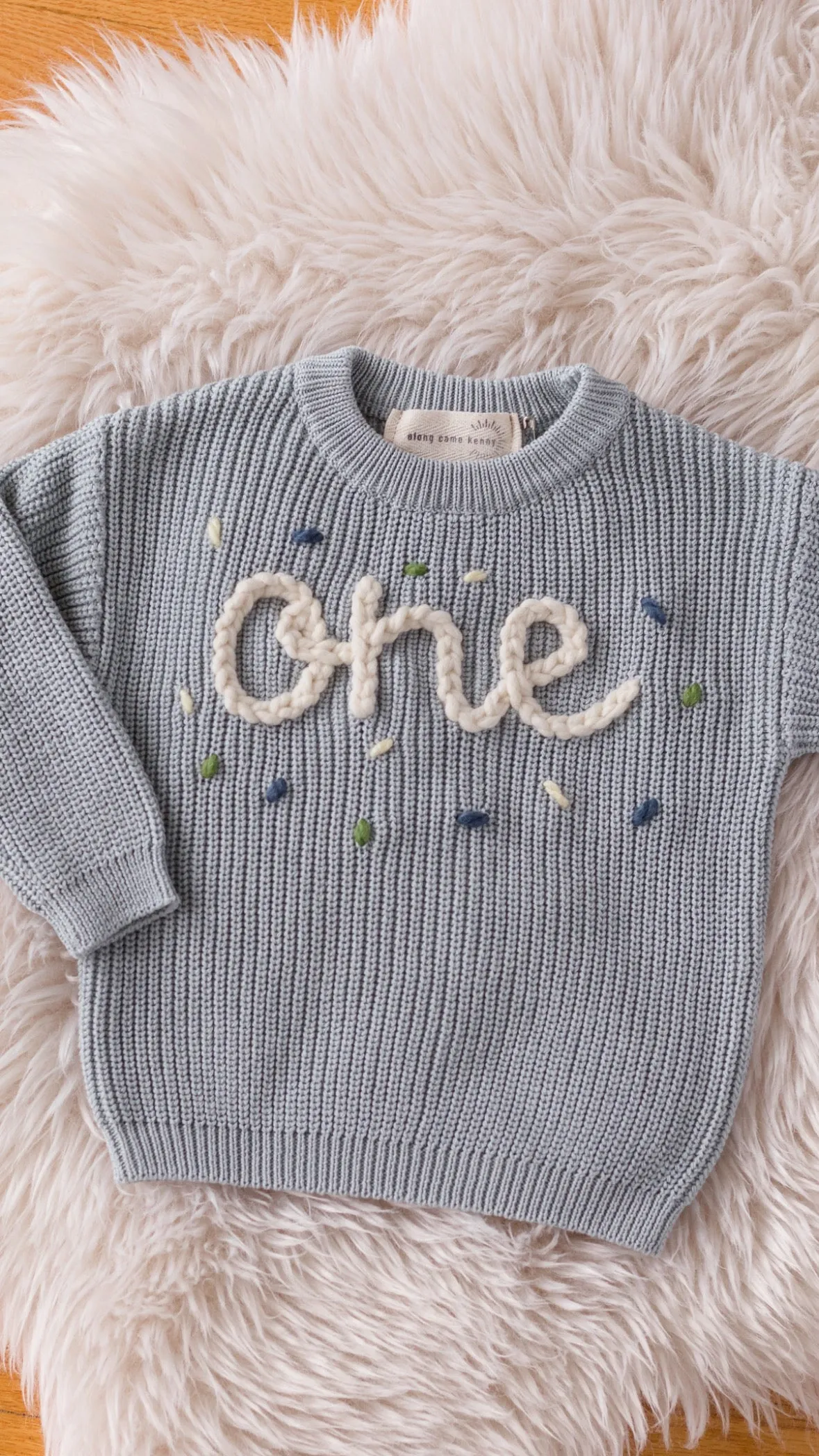One Knit Pullover || Blue