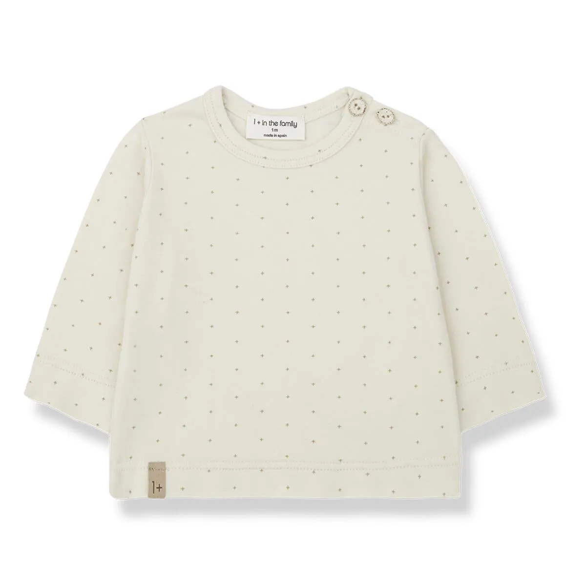 One More In The Family- Isidre Long Sleeve T-shirt (ecru)